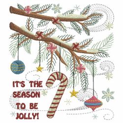 Christmas Branch 2 03(Sm) machine embroidery designs