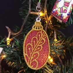 FSL Christmas Ornaments 19 10 machine embroidery designs