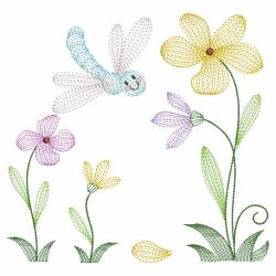 Rippled Spring Time 08(Lg) machine embroidery designs