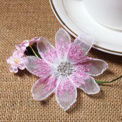 Organza Flowers 03 machine embroidery designs