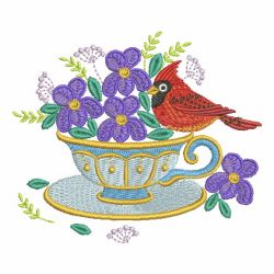 Teacup In Bloom 4 04 machine embroidery designs