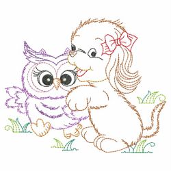 Vintage Best Friends 3 06(Sm) machine embroidery designs