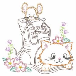 Vintage Best Friends 3 07(Lg) machine embroidery designs