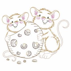 Vintage Best Friends 3 08(Lg) machine embroidery designs