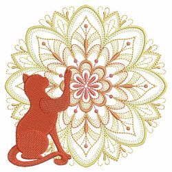 Cats and Mandalas 03(Sm) machine embroidery designs