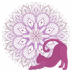 Cats and Mandalas 04(Sm) machine embroidery designs