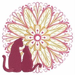 Cats and Mandalas 09(Sm) machine embroidery designs