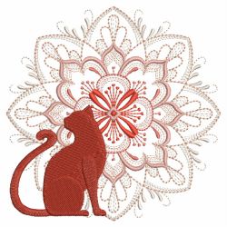 Cats and Mandalas 10(Lg) machine embroidery designs