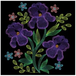 Blooming Garden 6 09(Lg) machine embroidery designs