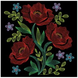 Blooming Garden 6 10(Md) machine embroidery designs