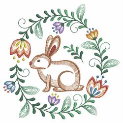 Baltimore Bunnies 01(Md) machine embroidery designs