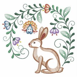 Baltimore Bunnies 03(Lg) machine embroidery designs