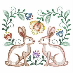 Baltimore Bunnies 04(Lg) machine embroidery designs