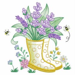 Spring Blooms 02(Lg) machine embroidery designs