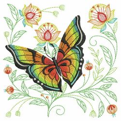 Butterfly Garden 5 05(Lg) machine embroidery designs