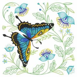 Butterfly Garden 5 06(Lg) machine embroidery designs