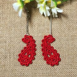 FSL Earrings 05 machine embroidery designs