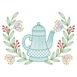 Vintage Teapot 05(Lg) machine embroidery designs