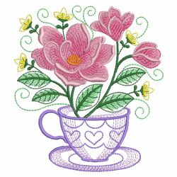 Teacup In Bloom 5 08(Sm)