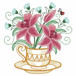 Teacup In Bloom 5 09(Sm)