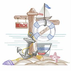 Beach Time 4 01(Lg) machine embroidery designs