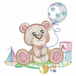 Cute Baby Animals 3 08(Md) machine embroidery designs