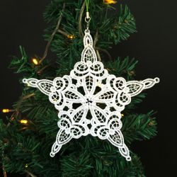 FSL Star Ornaments 2 10 machine embroidery designs