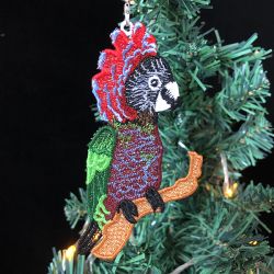 FSL Colorful Parrot 02 machine embroidery designs