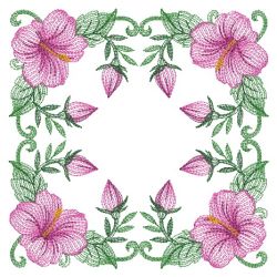 Blooming Floral Quilt(Sm) machine embroidery designs