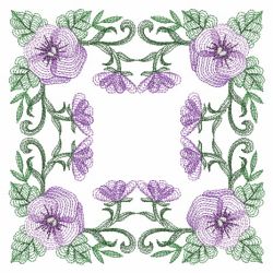 Blooming Floral Quilt 05(Sm) machine embroidery designs