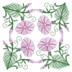 Blooming Floral Quilt 07(Md) machine embroidery designs