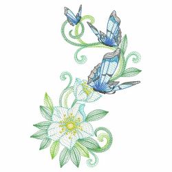 Fluttering Fancy 2 05(Lg) machine embroidery designs