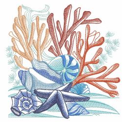 Underwater Scene 04(Md) machine embroidery designs