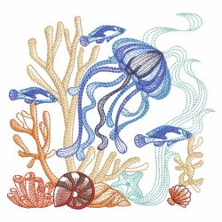 Underwater Scene 08(Lg) machine embroidery designs