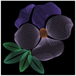 Blooming Garden 7 06(Lg) machine embroidery designs
