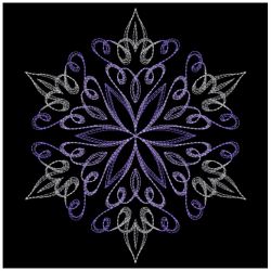 Calligraphic Snowflakes 10(Sm) machine embroidery designs