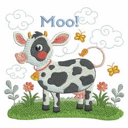Cute Farm Animals 03(Lg) machine embroidery designs
