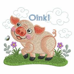 Cute Farm Animals 07(Sm) machine embroidery designs