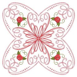 Calligraphic Rose Quilt 01(Lg) machine embroidery designs
