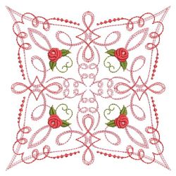 Calligraphic Rose Quilt 06(Sm) machine embroidery designs