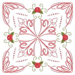 Calligraphic Rose Quilt 12(Sm) machine embroidery designs