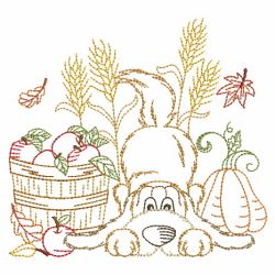 Vintage Happy Fall 01(Md) machine embroidery designs