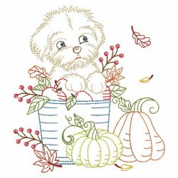 Vintage Happy Fall 06(Md) machine embroidery designs