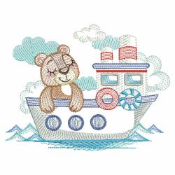Traveling Animals(Md) machine embroidery designs