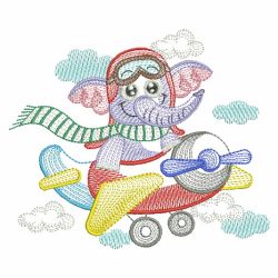 Traveling Animals 02(Md) machine embroidery designs