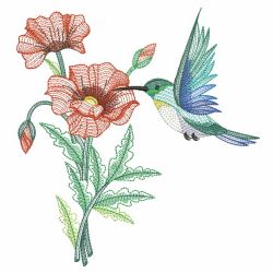 Elegant Hummingbirds 4 03(Md)