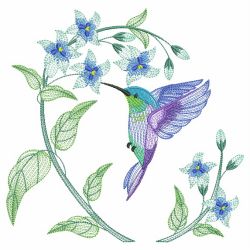 Elegant Hummingbirds 4 07(Sm)