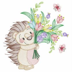 Flower Friends 03(Md) machine embroidery designs