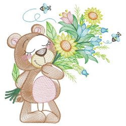 Flower Friends 05(Lg) machine embroidery designs