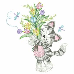 Flower Friends 06(Lg) machine embroidery designs